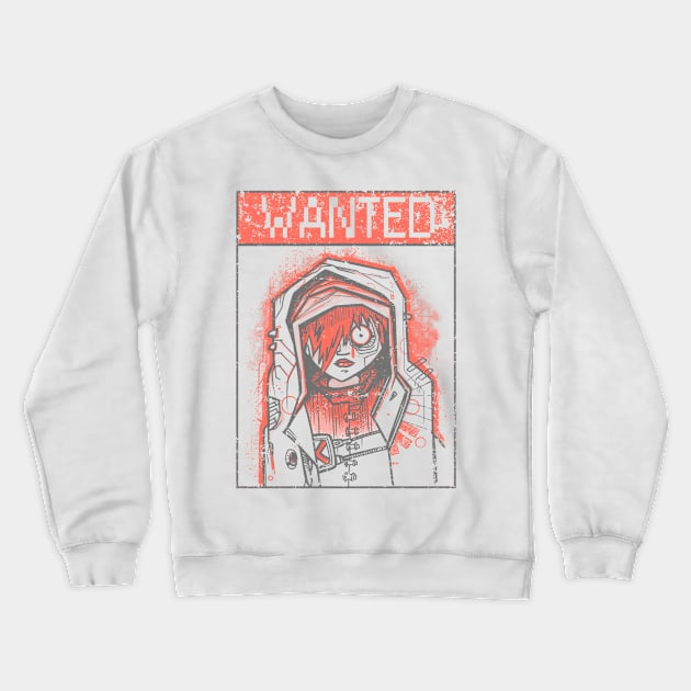 wanted Crewneck Sweatshirt by manuvila